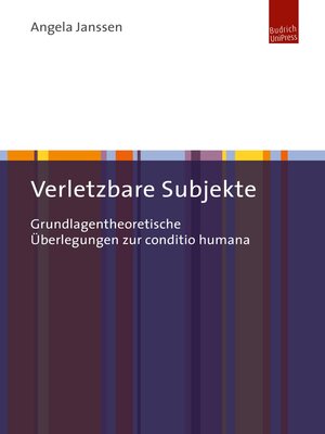 cover image of Verletzbare Subjekte